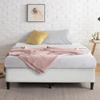 ZINUS Keenan Metal Mattress Foundation, Standing Box Spring, Headboard Brackets Included, Easy Assembly, Queen