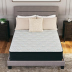 Signature Design by Ashley California King Size Palisades 14 Inch Firm Hybrid Mattress with Quick Response Gel Memory Foam, Fiberglass Free, Mattress In A Box