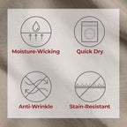 Mellanni Split King Sheets Set - 5 PC Iconic Collection Bedding - Hotel Luxury, Extra Soft, Cooling Bed Sheets - Wrinkle, Fade, Stain Resistant (Split King, Tan)
