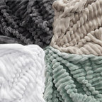 Bedsure GentleSoft White Full Blanket for Bed - Cozy Soft Blankets for Women, Cute Large Throws for Girls, 84x90 Inches