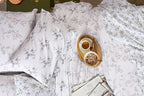 Laura Ashley - Flannel Sheets Full Size, Anti-Pilling & Wrinkle Resistant Cotton, Touchably Soft for All-Season Comfort - Bed Sheets with Matching Pillowcases & Fitted Sheet (Jessika Lavender)