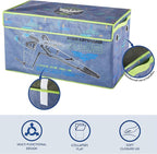 Idea Nuova Pixar Lightyear Collapsible Children’s Toy Storage Trunk, Durable with Lid