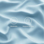 Bedsure Full Size Bed Sheets, Cooling Sheets, Rayon Derived from Bamboo, Breathable & Soft, Deep Pocket Up to 16 Inches, Hotel Luxury Silky Bedding for Hot Sleepers, Aqua