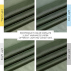 NICETOWN Voile Sheer Forest Green Curtains for Bedroom, Grommet Airy & Lightweight Sheer Window Treatments Light Filtering Drapes for Farmhouse, W54 x L84, 2 Panels