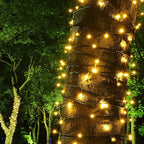 100-1000 LED Christmas Lights, Low Voltage Fairy String Lights with 8 Modes, Ideal for Xmax Tree, Garden, Home, Party, Halloween Festival Deco (Warm White, 1000 LEDs)