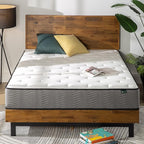 ZINUS 10 Inch Support Plus Pocket Spring Hybrid Mattress, Queen, Strong Coils for Durable Support, Pocket Innersprings for Motion Isolation, Mattress in A Box