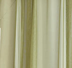 LinenZone Sage Green Window Scarf Valance in 288 Inch Size. Use Window Scarves as Canopy Bed or Backdrop Curtains, Curtain Scarf, or Sheer Fabric for Draping. (Amazing 55 x 288, Sage)