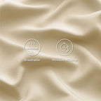 Bedsure Cooling Sheets Twin XL, Rayon Derived from Bamboo, Breathable & Soft Twin XL Sheet Sets, Deep Pocket Up to 16", Hotel Luxury Silky Dorm Bedding for Hot Sleepers, Alabaster Gleam