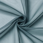 Aiyufeng Dusty Blue Sheer Curtains 54 Inch Length 2 Panels Set, Light Filtering Airy Rod Pocket Dusty Blue Window Curtain Treatment Drapes for Kitchen Bedroom Living, Each 42Wx54L Inches