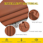 NICETOWN Burnt Orange Curtains 84 inches Long, Grommet Room Darkening Thermal Insulated Sound Dampening Window Treatments for Bedroom/Home Office, 2 Panels, W46 x L84