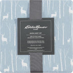Eddie Bauer - King Sheets, Cotton Flannel Bedding Set, Brushed For Extra Softness, Cozy Home Decor (Birch Forest, King)