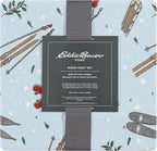 Eddie Bauer - Full Sheets, Cotton Flannel Bedding Set, Brushed For Extra Softness, Cozy Home Decor (Snow Days, Full)
