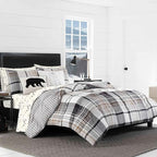 Eddie Bauer - Full Sheet Set, Warm Breathable Cotton Flannel Bedding with Deep Pockets, Brushed for Extra Softness, Cozy Home Decor, Oeko-Tex Certified (Geese Meadows, Full)