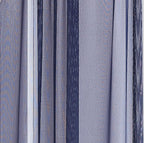 LinenZone Navy Window Scarf Valance in 216 Inch Size. Use Window Scarves as Canopy Bed or Backdrop Curtains, Curtain Scarf, or Sheer Fabric for Draping. (Amazing 55 x 216, Navy)