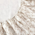 Laura Ashley - Flannel Sheets Twin Size, Anti-Pilling & Wrinkle Resistant Cotton, Touchably Soft for All-Season Comfort - Bed Sheets with Matching Pillowcase & Fitted Sheet (Victoria Beige)