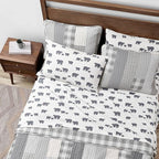 Eddie Bauer - King Sheets, Cotton Flannel Bedding Set, Brushed For Extra Softness, Cozy Home Decor (Bear Family, King)
