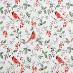 Laura Ashley - Flannel Sheets King Size, Anti-Pilling & Wrinkle Resistant Cotton, Touchably Soft for All-Season Comfort - Bed Sheets with Matching Pillowcases & Fitted Sheet (Jolly Cardinals Green)