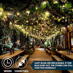 Joiedomi Clear Christmas String Lights Indoor,450(3x150) Mini Warm White Fairy Light,93.6FT Lighting Decor for Patio Dorm Classroom Bedroom Holiday Wedding Party Garland Birthday Festival,Green Wire