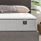 ZINUS 10 Inch Comfort Support Cooling Gel Hybrid Mattress, Twin, Tight Top Innerspring Mattress, Motion Isolating Pocket Springs, Mattress in A Box