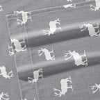 Eddie Bauer - Queen Sheets, Cotton Flannel Bedding Set, Brushed For Extra Softness, Cozy Home Decor (Elk Grove, Queen)